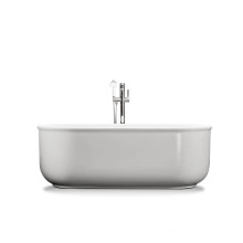 1.7m Bolande White Color Sanitary Ware Bathroom Freestanding Bath Acrylic Bathtub